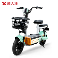 派乐/PALLA 塔塔 新国标48V18Ah石墨烯电动自行车成人超长续航二轮踏板电瓶车 素颜绿