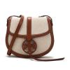 TORY BURCH 托里·伯奇 TB女包 MILLER系列 皮革/织物单肩斜挎包 73065