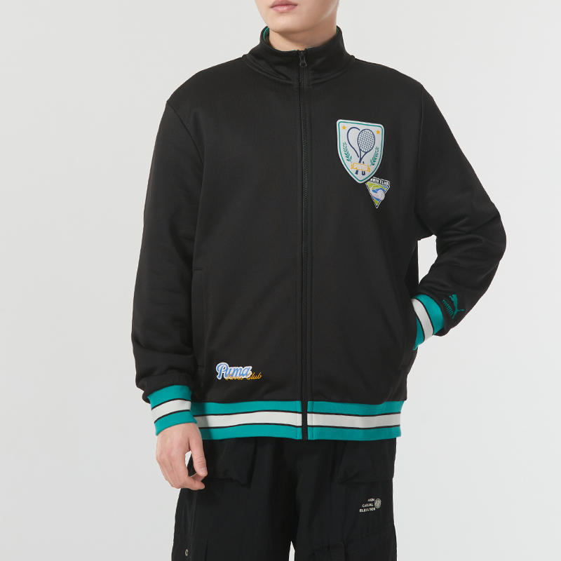彪马(PUMA)男装新款运动服跑步训练健身休闲夹克外套628308-01 ZP
