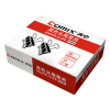 齐心 B3605黑色长尾票夹 1# 50mm 12只/盒 黑 (单位:盒)