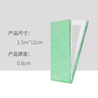 鱼缸过滤棉水族箱高密度绿白棉过滤材料净水无胶棉培菌上免换水超