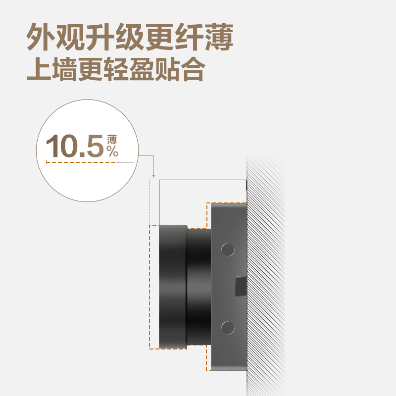 公牛轨道式插座钛金灰家用嵌入式插座餐边柜可移动轨道插座明装超薄高清大图