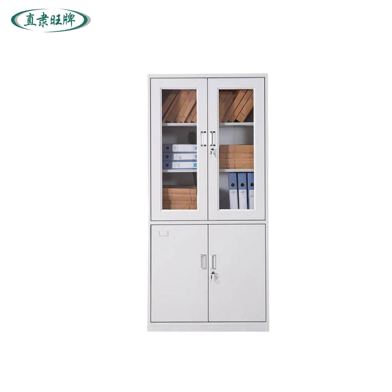 直隶旺牌 玻璃文件柜 1850*900*390mm 个