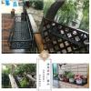 花架子阳台盆栽植物室外护栏悬挂式窗台铁艺壁挂架CIAA花篮装饰户外的 120*20*12