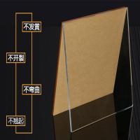 透明亚克力广告牌5mm+5mm加厚双层亚克力高清板 1米*2米 六孔广告板含背板 制度板套装赠广告钉