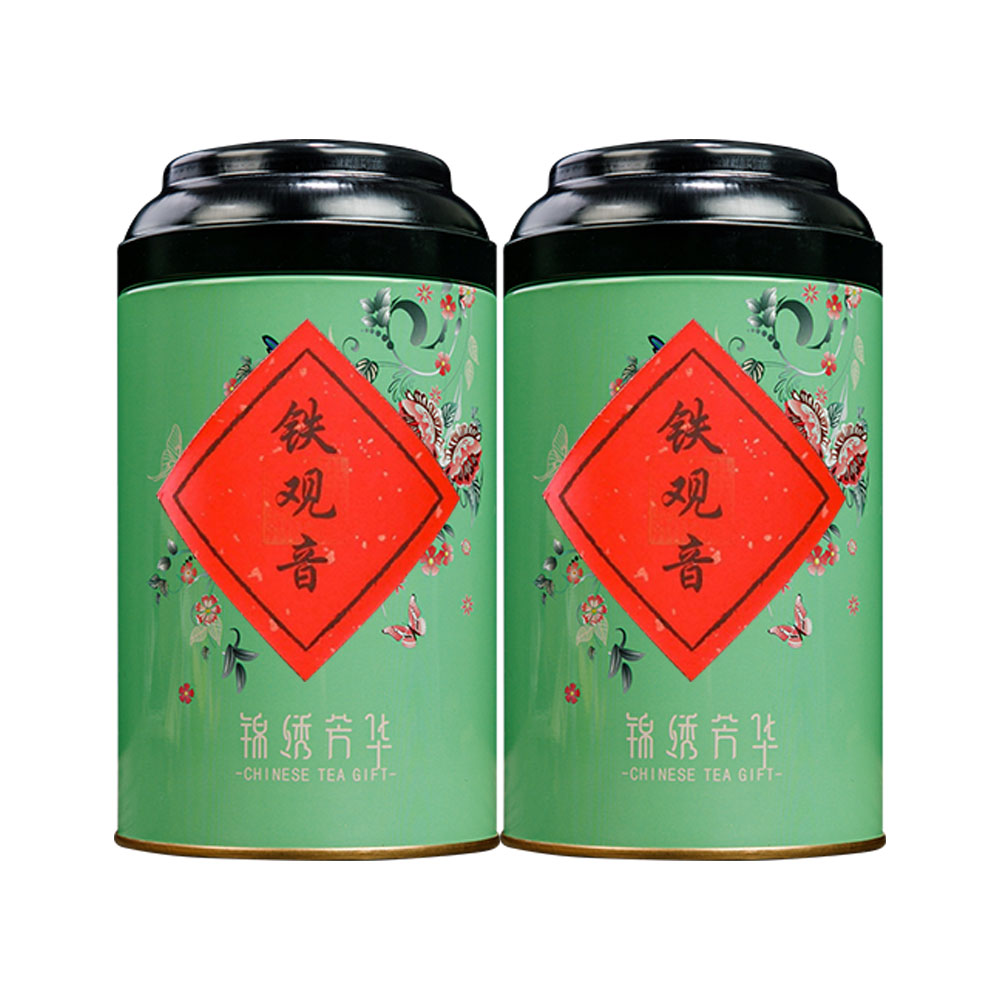 痴福 一级浓香型铁观音茶叶乌龙茶安溪铁观音礼罐装新茶300g高清大图