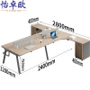 怡卓欧现代办公桌对坐4人位张