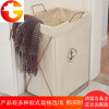 棉麻脏衣篮 折叠收纳箱桶大号防水洗衣篮脏衣服收纳筐玩具储物箱