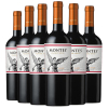 智利原瓶进口蒙特斯(Montes)红酒经典系列马尔贝克干红葡萄酒750ml*6整箱装
