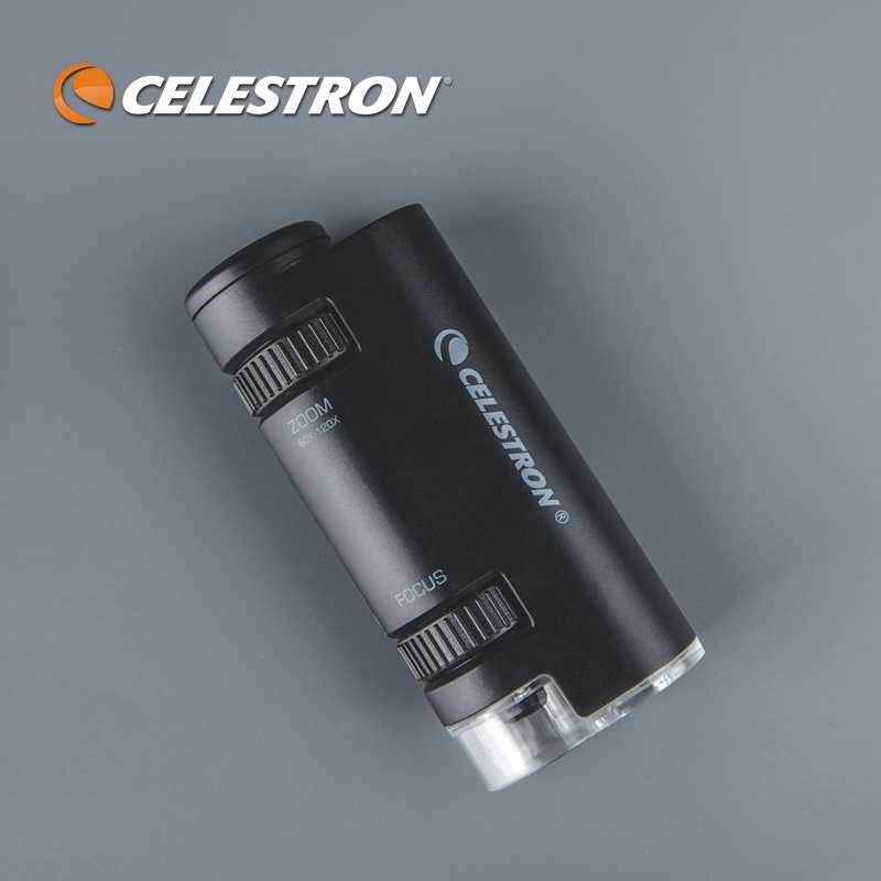 星特朗(Celestron)显微镜儿童显微镜高倍放大镜儿童学生科普礼物S82105无极变倍显微镜