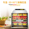 德玛仕(DEMASHI)FGJ-06烘干机食品 食物水果蔬菜烘干机 肉类药材风干机 家用商用干果机6层