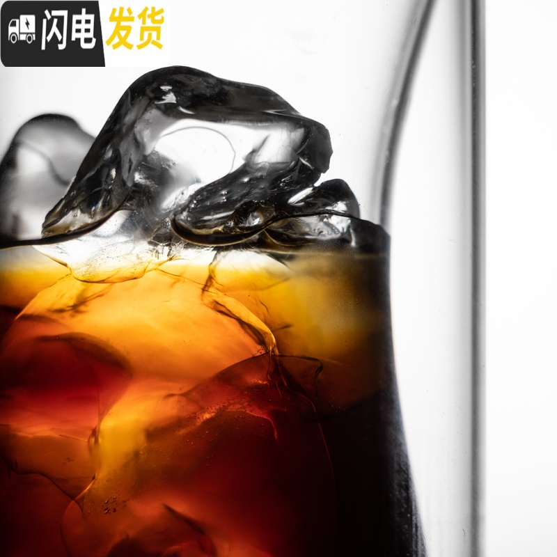 三维工匠双层隔热玻璃水杯 冰咖啡杯 单品咖啡杯 玻璃杯 170咖啡器具
