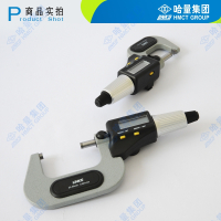 哈量 数显外径千分尺125-150mm_0.001mm 螺旋测微仪器 镶合金704A-06
