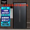 松下NR-TB57BXA-G超薄可嵌入570升大容量冰箱 一级能效 风冷无霜 智能WIFI 银离子技术内置美妆盒