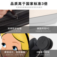 行李箱女登机箱20寸小型登机拉杆箱密码箱子24网红学生插画旅行箱