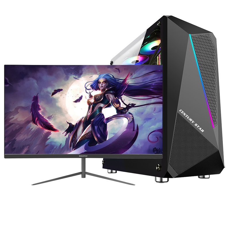 铭能 十代酷睿i5六核/GTX1660S独显/16G内存/512G固态 家用办公游戏电脑主机 组装电脑DIY组装机