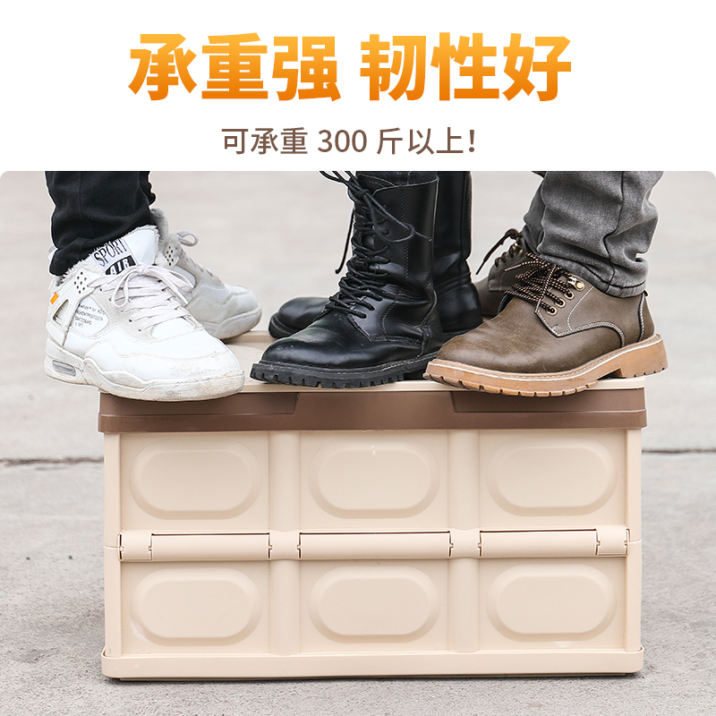 [补贴10%]汽车后备箱储物箱折叠车载收纳箱多功能车内尾箱整理箱盒用品大全高清大图