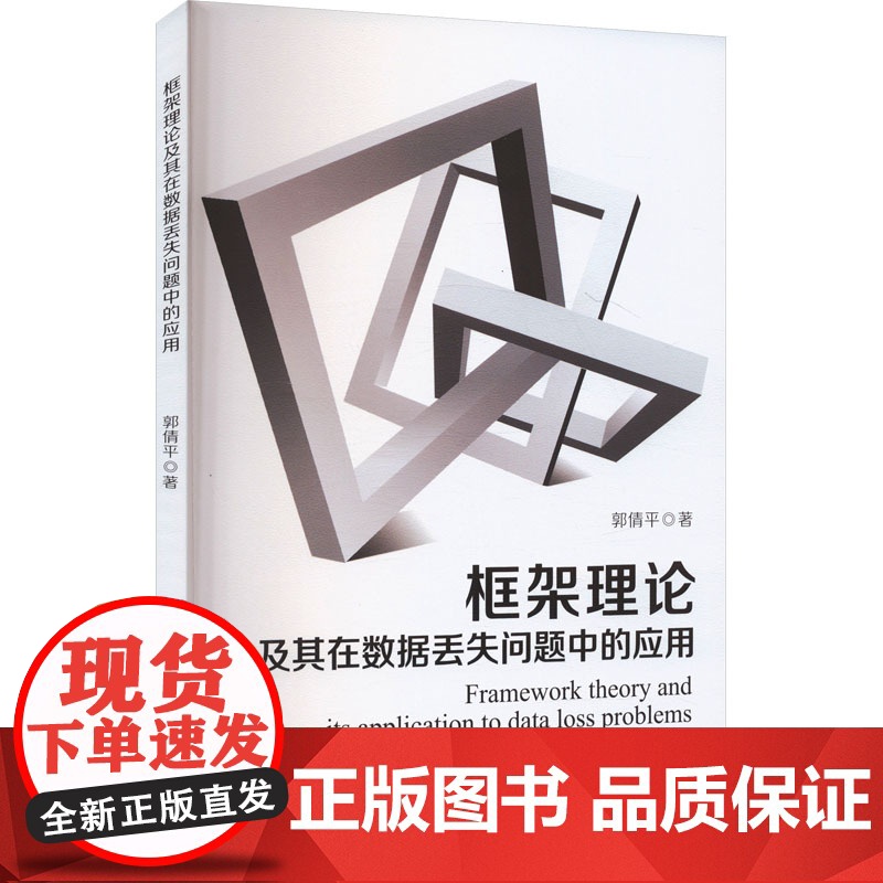 【新华】框架理论及其在数据丢失问题中的应用 郭倩平 正版书籍 店 经济科学出版社