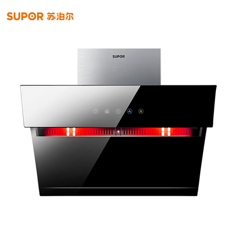 苏泊尔(SUPOR) CXW-218-J611侧吸式大吸力抽吸油烟机 智旋干洗 一级能效 静音