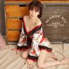 日式和服AV女性感激情趣内衣服小胸SM骚透视制服睡衣用品套装夜火