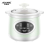 奥林格(AOLINGE)ALG-D01电炖锅迷你煮粥神器煲汤陶瓷隔水炖家用全自动小燕窝电炖盅0.8L 薄荷绿