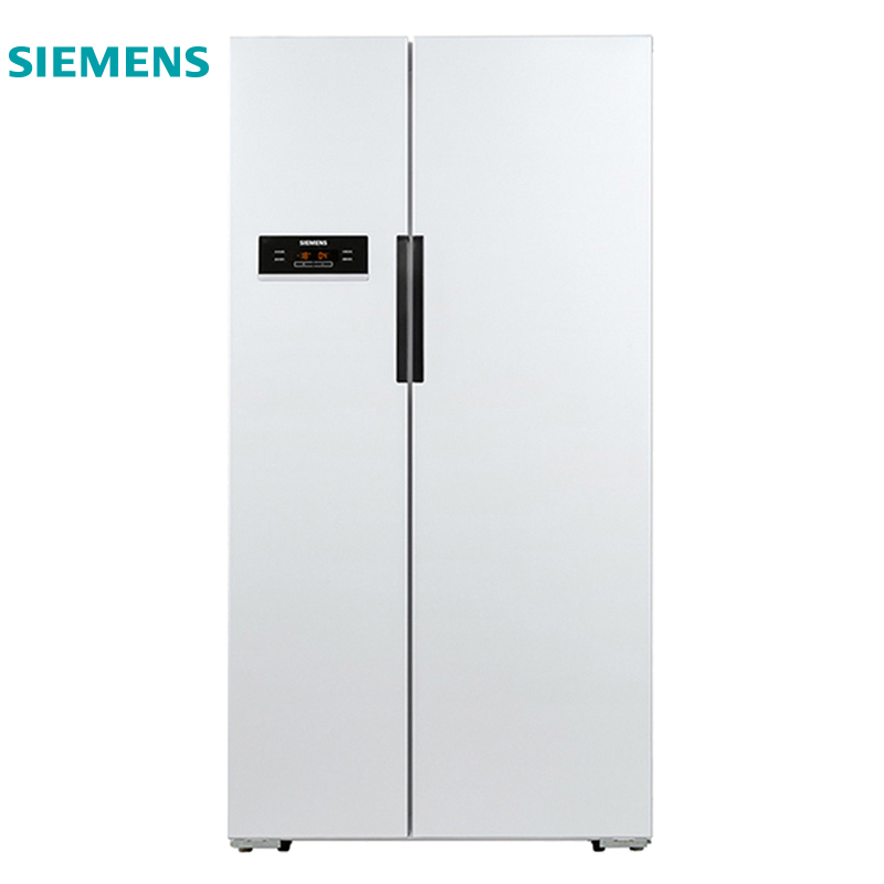西门子(SIEMENS) KA92NV02TI 610升 变频风冷无霜 独立双循环 LED显示 对开门冰箱(白色)高清大图