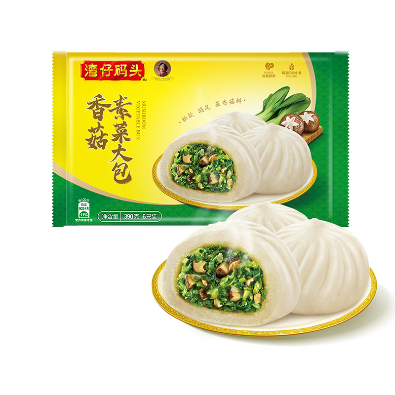 湾仔码头香菇素菜大包390g