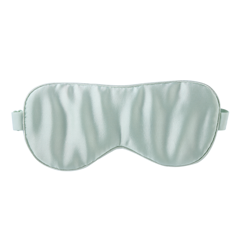 珍视明 真丝眼罩[冰透蓝]-16姆米