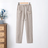 中年女裤秋冬加绒保暖裤外穿冬装妈妈裤60岁中老年人衣服休闲