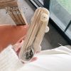木质筷子不锈钢勺子餐具两件套创意可爱便携学生外带收纳餐具盒子 米色小熊