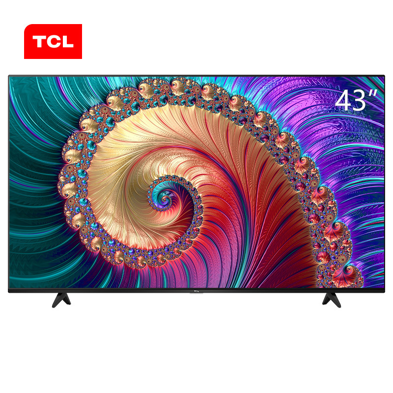tcl43l843英寸液晶平板电视机4k超高清超薄全面屏人工智能智慧屏玩转
