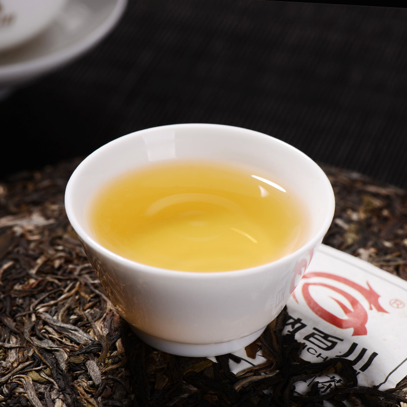 普洱茶生茶熟茶饼茶 景迈山古树茶 357克*2片 双饼礼盒装