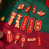 古达新年装饰品小挂件2022虎年春节过年元旦节场景布置幼儿园盆景挂饰_新年小挂件02