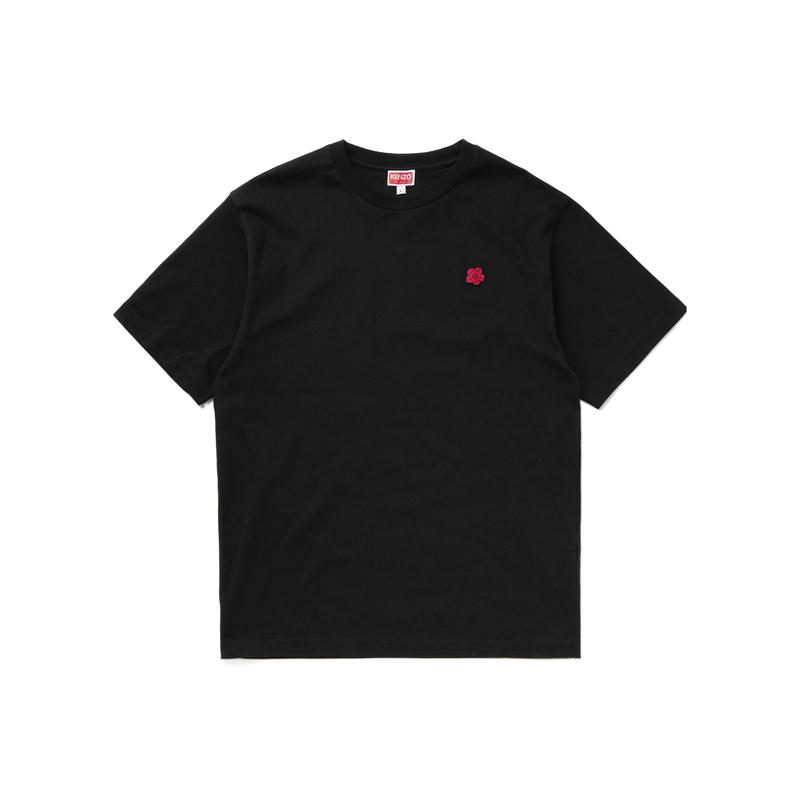KENZO黑色棉质短袖圆领休闲男装T恤
