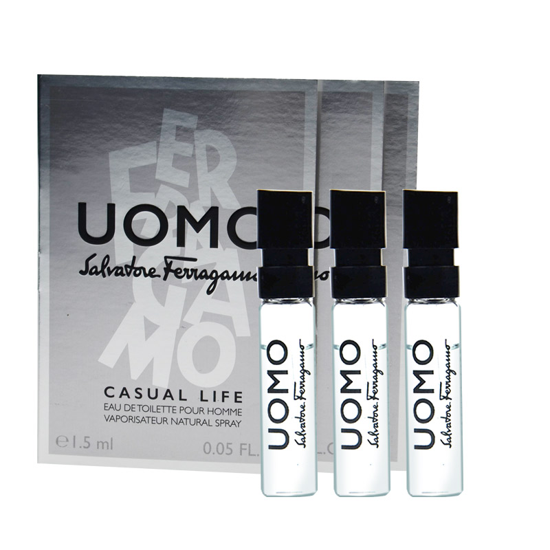菲拉格慕峰逸男士淡香水(非卖品) 1.5ml 3支装