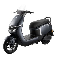 新日 电动摩托车 路行M5 72V35Ah石墨烯含纸箱包装包邮 锆石灰