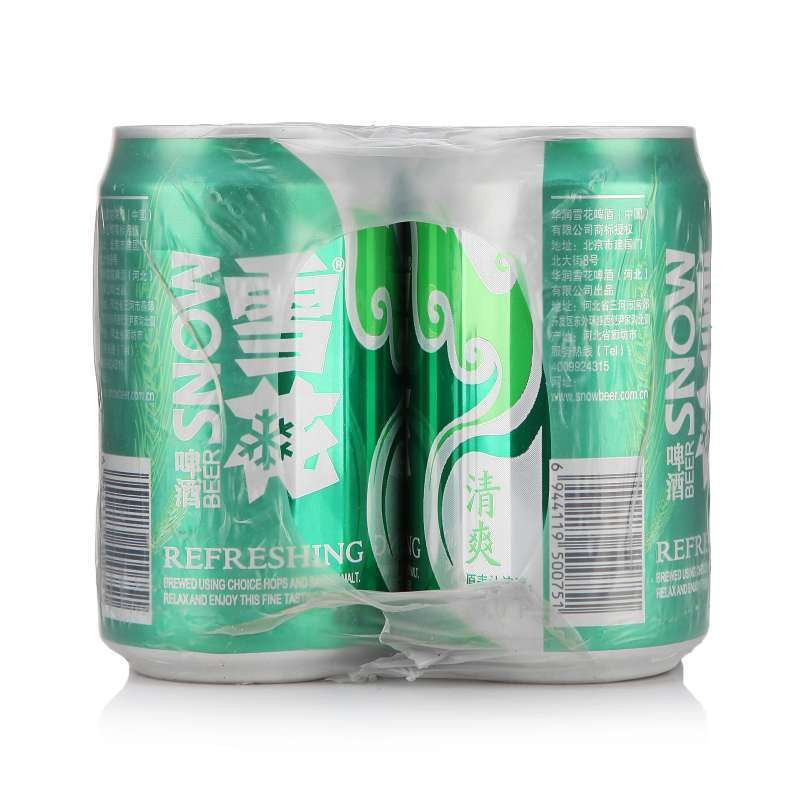 雪花啤酒(Snowbeer) 10度清爽330ml