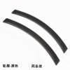 汽车防撞条碳纤维防撞胶条保险杠轮眉防碰防蹭防擦刮胶条加宽装饰