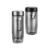 厨小姐 商务双层玻璃茶水杯 500ml CXJ6520 个