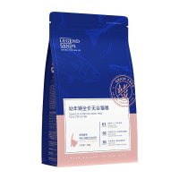 蓝氏猫粮无谷酶解五种鱼鲜猫粮英短发腮成猫幼猫通用型50%肉1磅