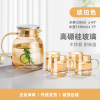 JEKO&JEKO 夏季冷水壶家用耐高温玻璃凉水壶大容量泡茶壶白开水杯扎壶