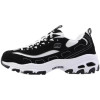 Skechers/斯凯奇女鞋新款复古熊猫鞋轻质缓震运动休闲鞋66666179-BKW ZP