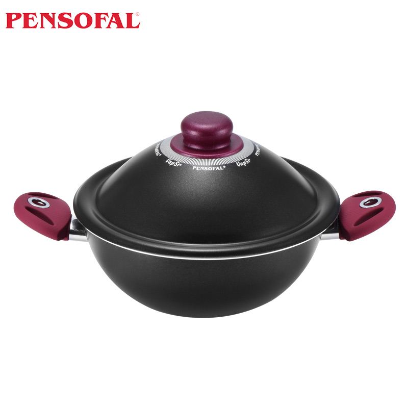 Pensofal 潘瑟弗 铂雅经典系列 塔吉锅 24CM 黑色 意大利进口