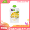 [日期新鲜][旗舰店官方正品]小皮燕麦香蕉苹果泥100g*1袋装婴幼儿无添加盐糖水果蔬菜宝宝辅食婴儿新生儿初尝6月以上