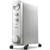 艾美特(Airmate) HU1339 室内加热器 电热油汀 家用取暖器 电暖器 白色
