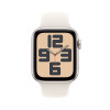 [政府补贴15% 最高补贴500]Apple/苹果 Watch SE 智能手表GPS+蜂窝款44毫米星光色铝金属表壳星光色运动型表带M/L MXJ23CH/B