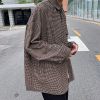 梵克公牛港风格子衬衫男长袖韩版流痞帅气很仙上衣春季2020新款网红衬衣港风牌衬衫