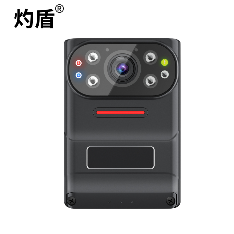 灼盾DSJ-F4 小型高清胸前佩戴记录仪 黑色 64G