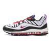 NIKE男鞋休闲鞋AIR MAX 98黑紫猛龙气垫缓震运动鞋640744