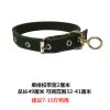 单排扣宽2cm建议重量15斤内 军绿色 大型犬狗狗项圈狗圈颈圈脖圈中型犬金毛德牧马犬小型犬脖套头套